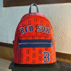 LoungeFly MLB Boston Red Sox Mini BackPack NWT